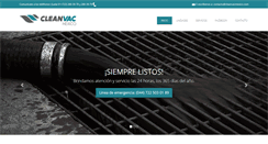 Desktop Screenshot of cleanvacmexico.com